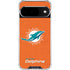 NFL Miami Dolphins Distressed- Orange Google Pixel 10 Clear Case